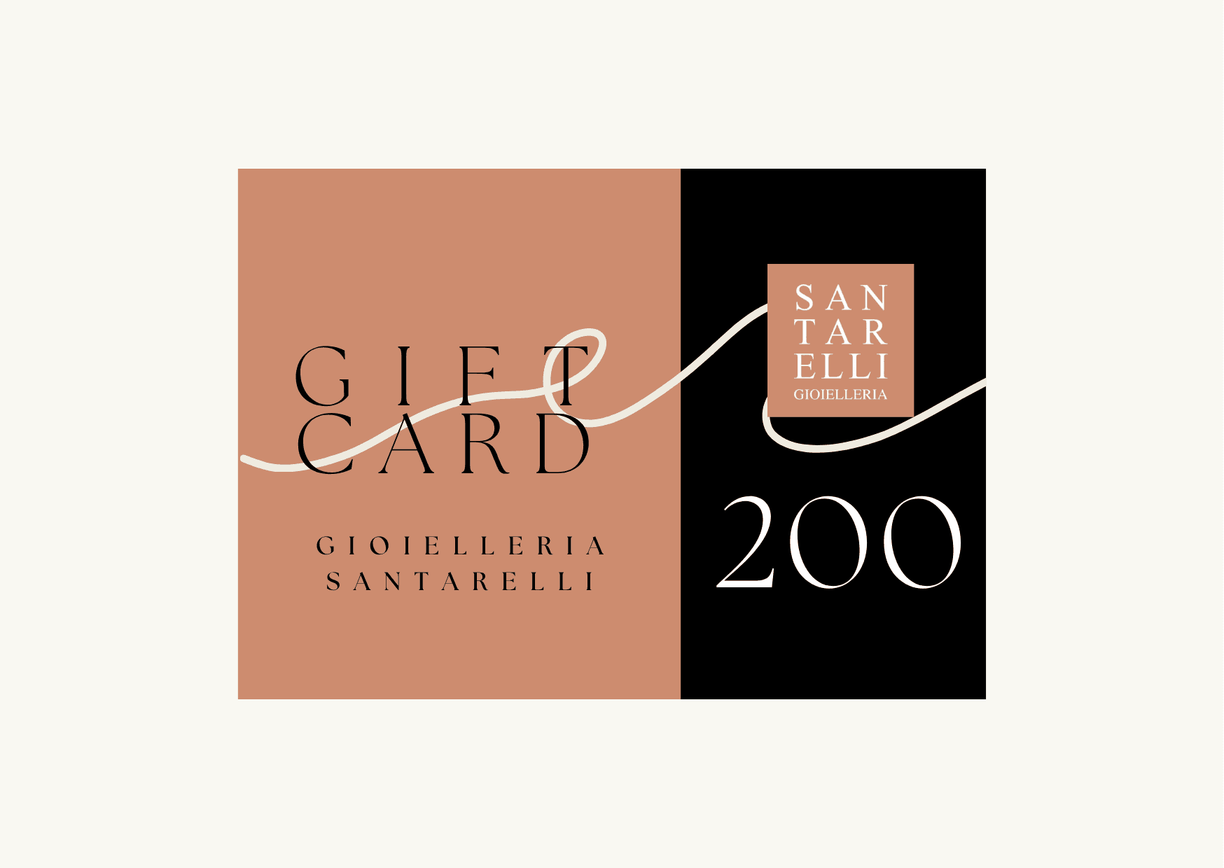 gift card santarelli 200 GIFT CARD 200 € - immagine 1