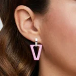 MONO ORECCHINO VALENTINA FERRAGNI UALI PINK SILVER - immagine 2