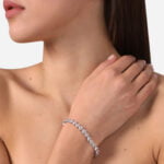 BRACCIALE TENNIS CHIARA FERRAGNI INFINITY LOVE ORIZZONTALE - immagine 2
