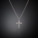 COLLANA PENDENTE CHIARA FERRAGNI BOLD CROSS SILVER