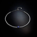 COLLANA TENNIS CHIARA FERRAGNI FIRST LOVE BLUE