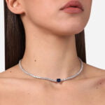 COLLANA TENNIS CHIARA FERRAGNI FIRST LOVE BLUE - immagine 2