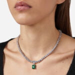 GIROCOLLO CHIARA FERRAGNI EMERALD CON PENDENTE - immagine 2