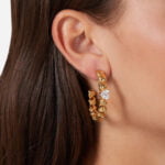 ORECCHINI A CERCHIO CHIARA FERRAGNI CUORICINO - immagine 2