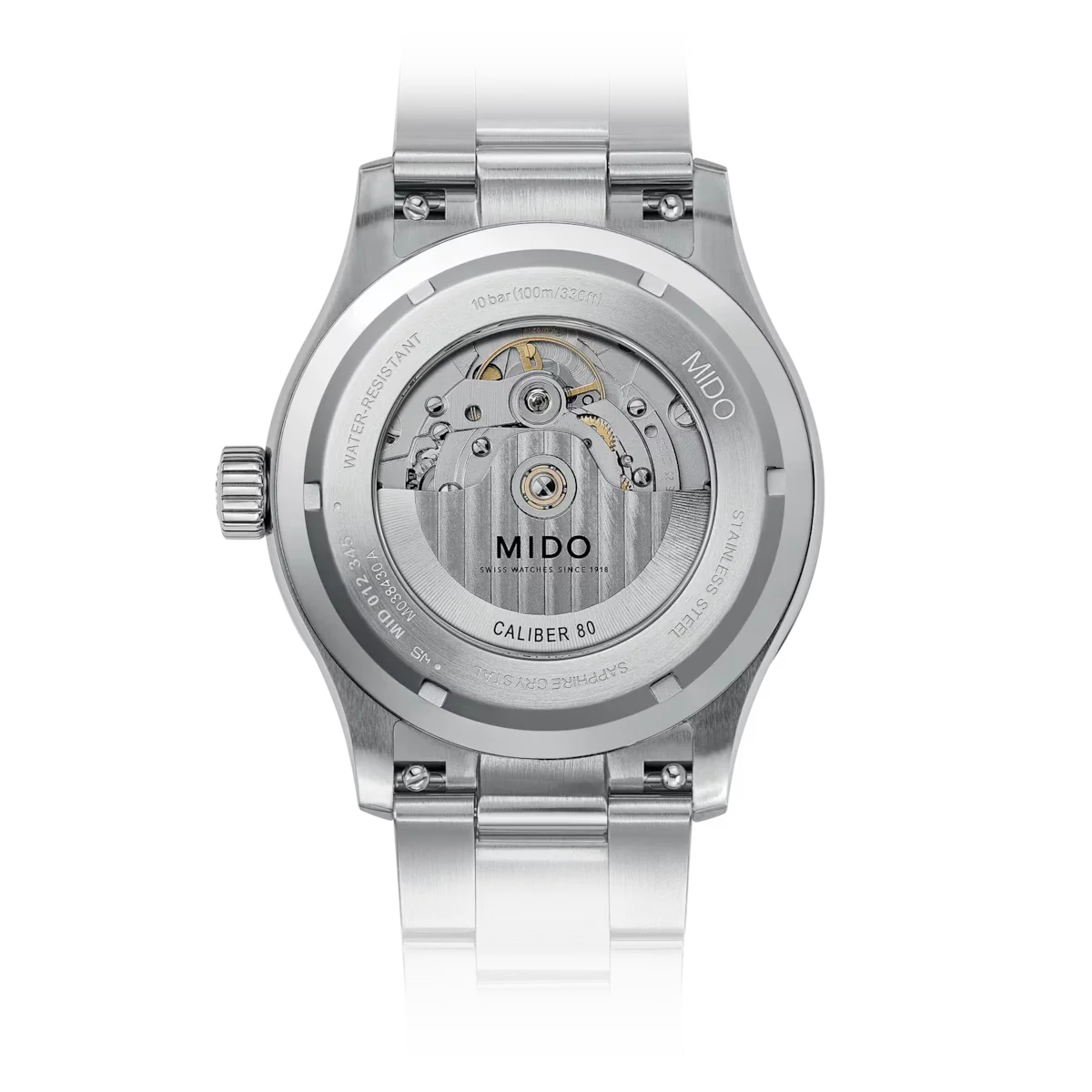 OROLOGIO MIDO MULTIFORT M ARGENTO - immagine 2