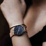 OROLOGIO DANIEL WELLINGTON  PETITE MELROSE ROSE BLACK 32 MM - immagine 5