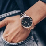 OROLOGIO DANIEL WELLINGTON ICONIC LINK ROSE GOLD BLACK 28 MM - immagine 2