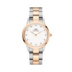 OROLOGIO DANIEL WELLINGTON ICONIC LINK SILVER ROSE LUMINE