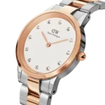 OROLOGIO DANIEL WELLINGTON ICONIC LINK SILVER ROSE LUMINE - immagine 3