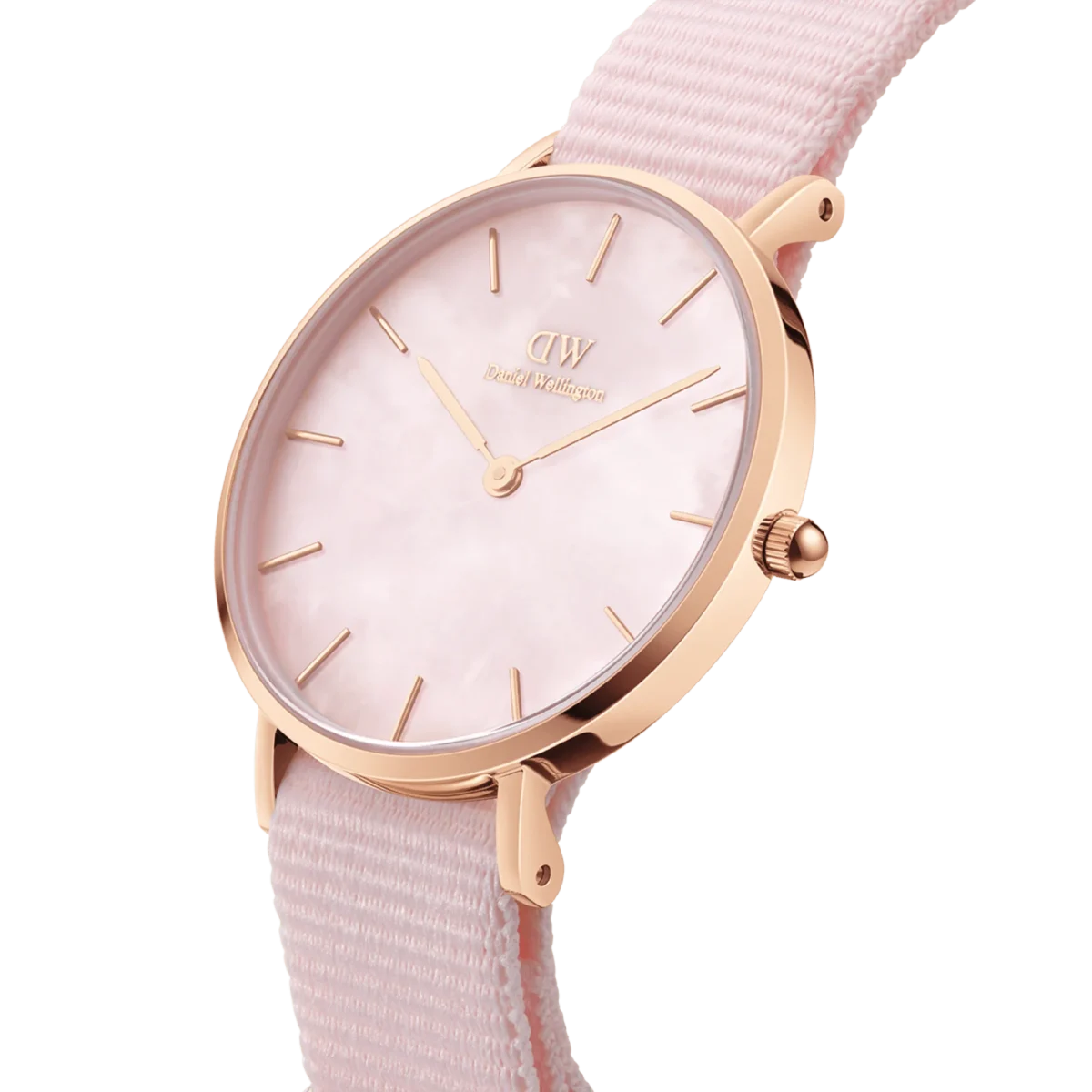 OROLOGIO DANIEL WELLINGTON PETITE CORAL MOTHER OF PEARL 28 MM - immagine 2