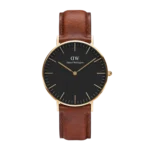 OROLOGIO DANIEL WELLINGTON  CLASSIC ST MAWES BROWN GOLD BLACK