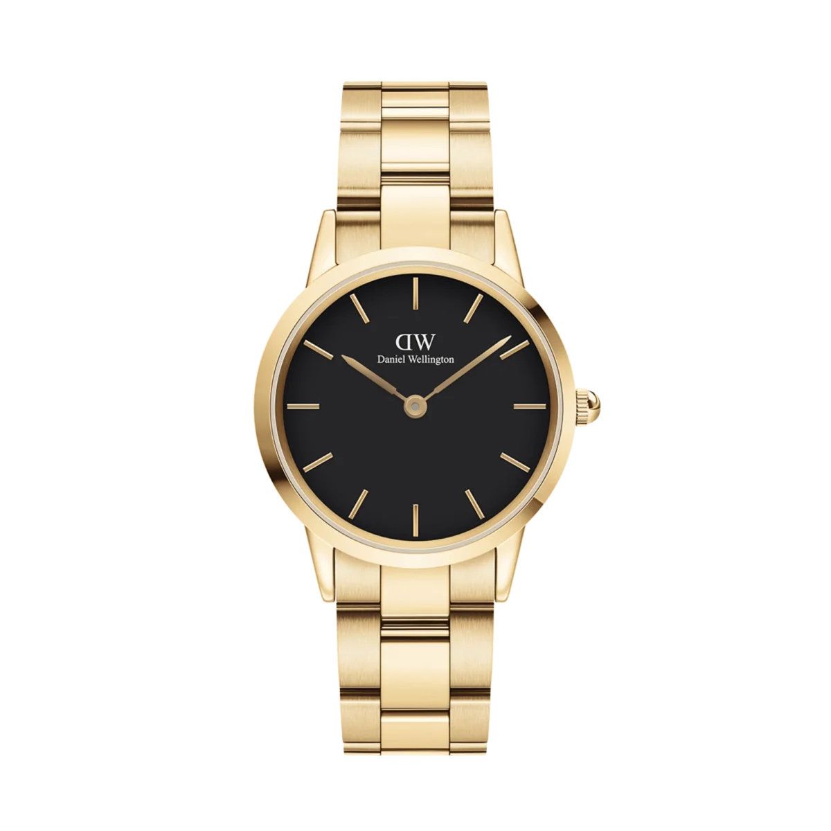OROLOGIO DANIEL WELLINGTON ICONIC LINK GOLD BLACK - immagine 1