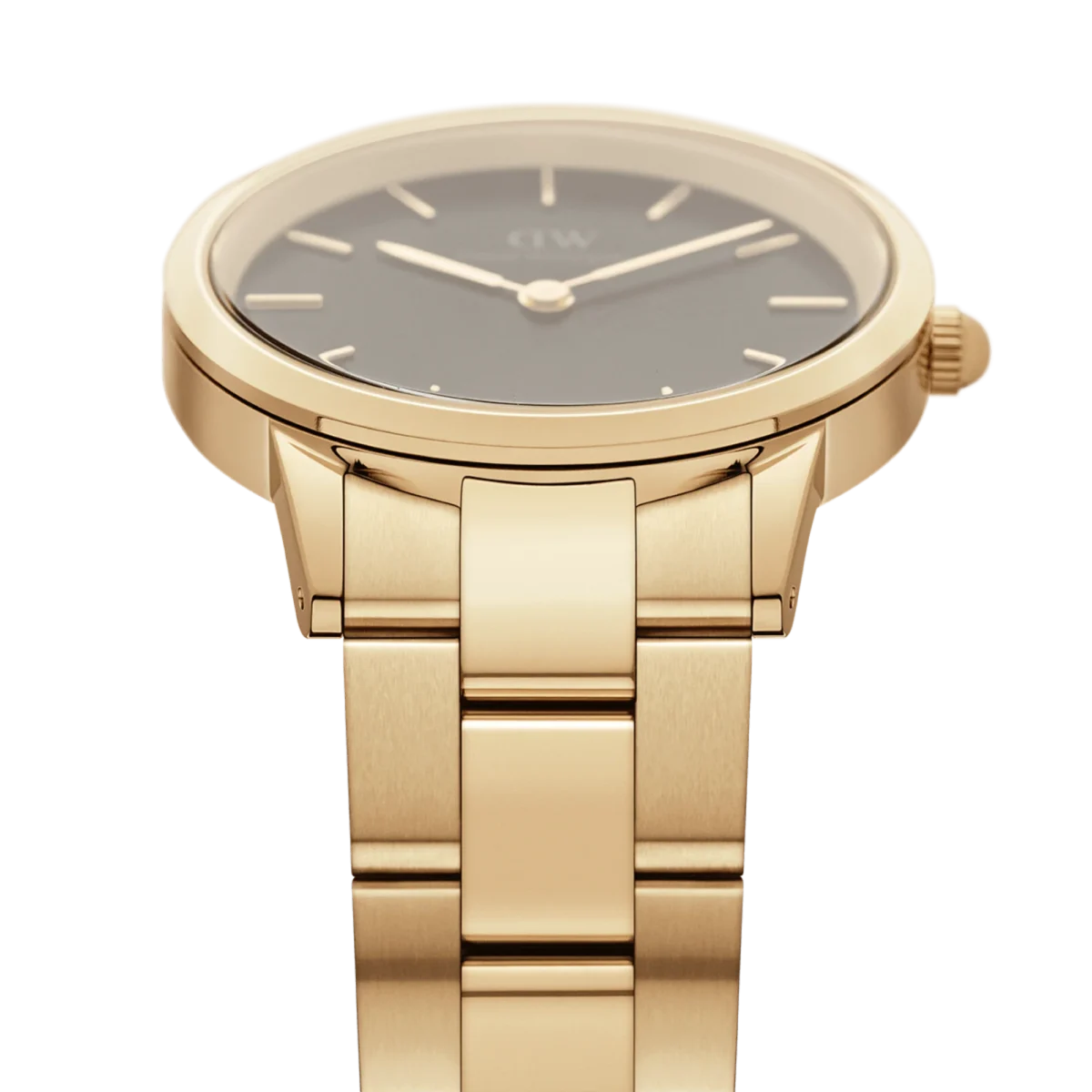 OROLOGIO DANIEL WELLINGTON ICONIC LINK GOLD BLACK - immagine 3