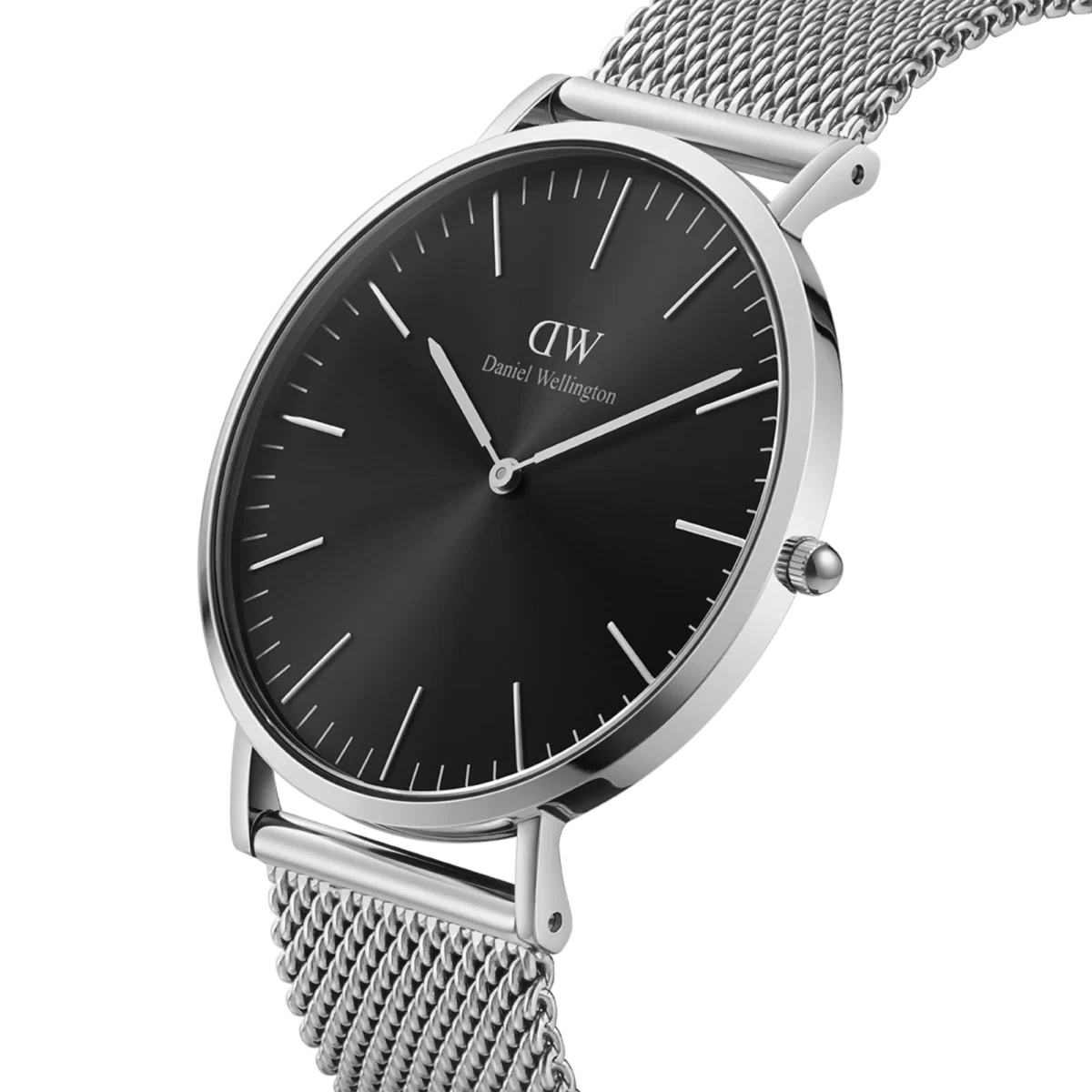 OROLOGIO DANIEL WELLINGTON CLASSIC BLACK SILVER BLACK - immagine 4