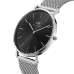 OROLOGIO DANIEL WELLINGTON CLASSIC BLACK SILVER BLACK - immagine 4