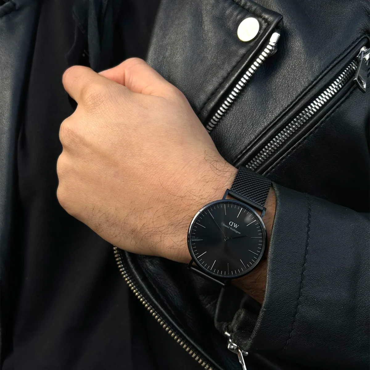 OROLOGIO DANIEL WELLINGTON CLASSIC BLACK SILVER BLUE - immagine 5