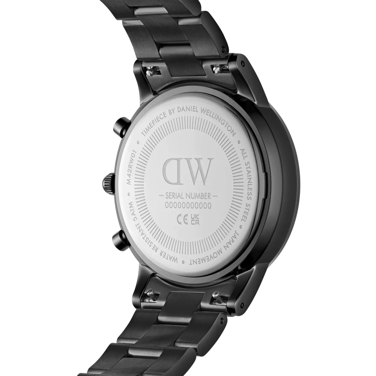 OROLOGIO DANIEL WELLINGTON ICONIC CHRONOGRAPH BLACK - immagine 4