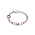 BRACCIALE GIOVANNI RASPINI BLOSSOM LIGHT CON PERLE ROSA D'ACQUA DOLCE
