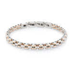 BRACCIALE AMEN UOMO IN ACCIAIO RAMATO