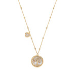COLLANA AMEN ALBERO DELLA VITA CUORE ZIRCONI