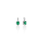 ORECCHINI MILUNA SMERALDO ERD2473