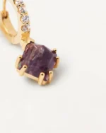 Orecchino Singolo PdPaola Fuji Charoite - immagine 3