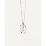 Collana PdPaola Lettera Mini Silver - immagine 4