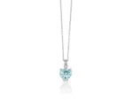 Miluna - Collana Acquamarina e Diamanti CLD4728