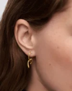 PdPaola - Orecchini a Cerchio Mini Twist - immagine 2