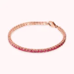 Bronzallure - Bracciale Tennis Degradé Rosa