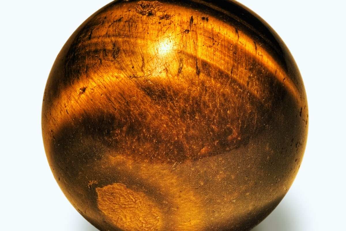 Perline Pietra Occhio Di Tigre Naturale 6mm - Filo Da 15 Pollici Per Gioielli Fai Da Te - Guarigione Energetica