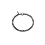 Giovanni Raspini - Bracciale Maglia Quadra Black