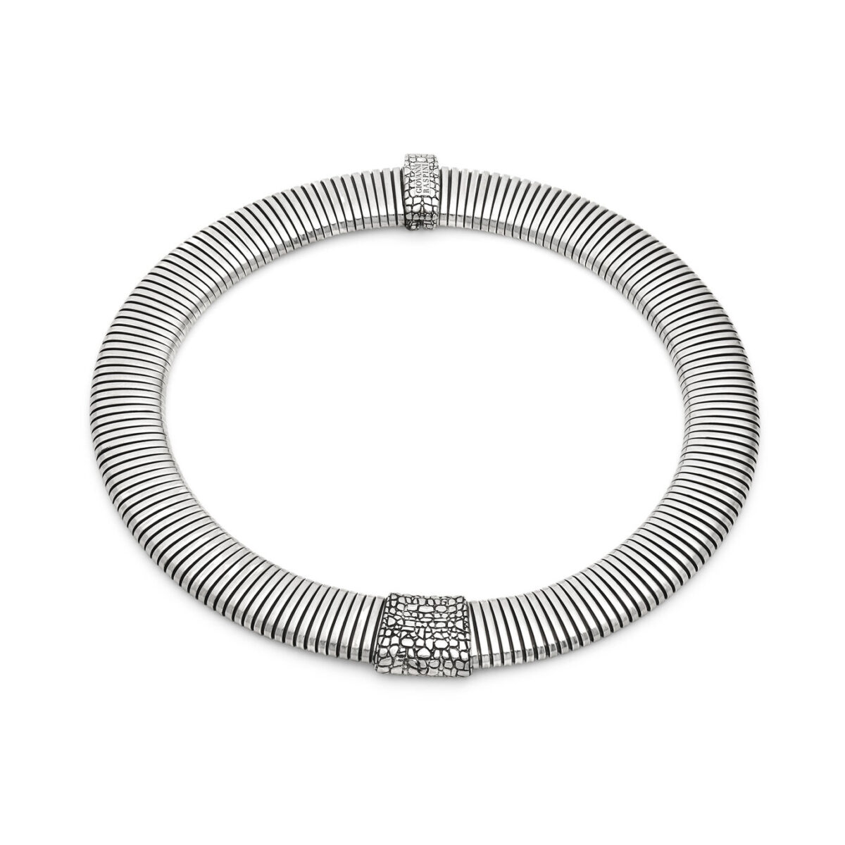 Giovanni Raspini - Collana Tubogas Croco - immagine 1