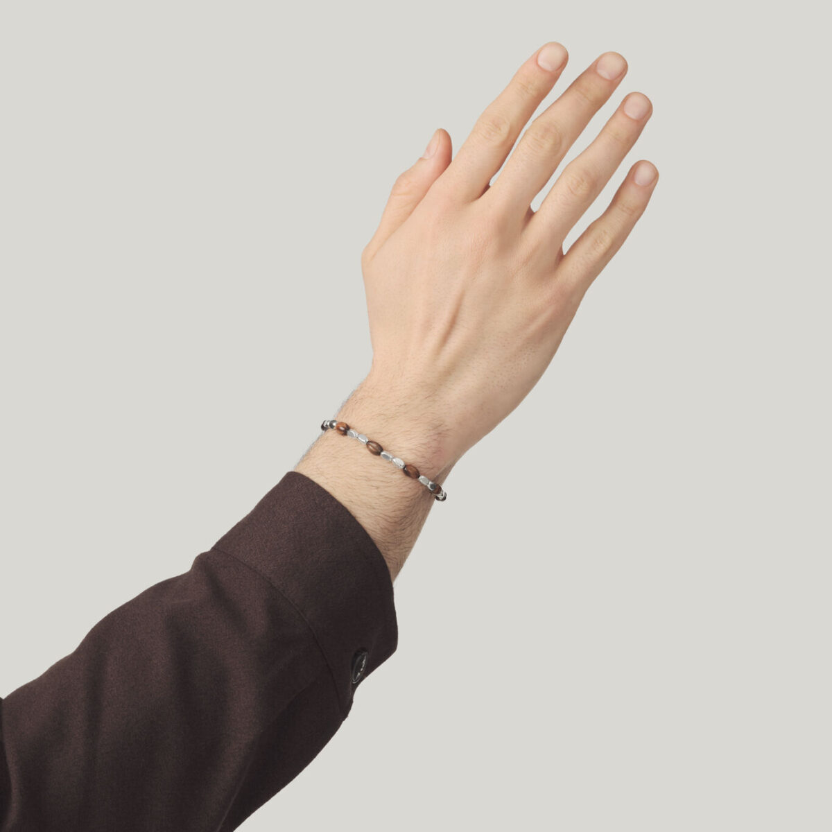 Giovanni Raspini - Bracciale Seed Occhio Di Toro - immagine 2