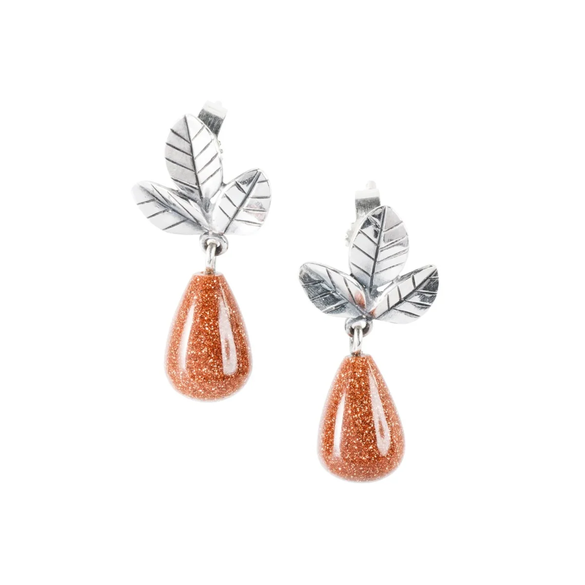 Trollbeads - Orecchini Foglie della Positività - immagine 1