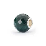 Trollbeads - Calcedonio Verde Rotondo Sfaccettato