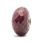 Trollbeads - Rubino dal Cuore Argento