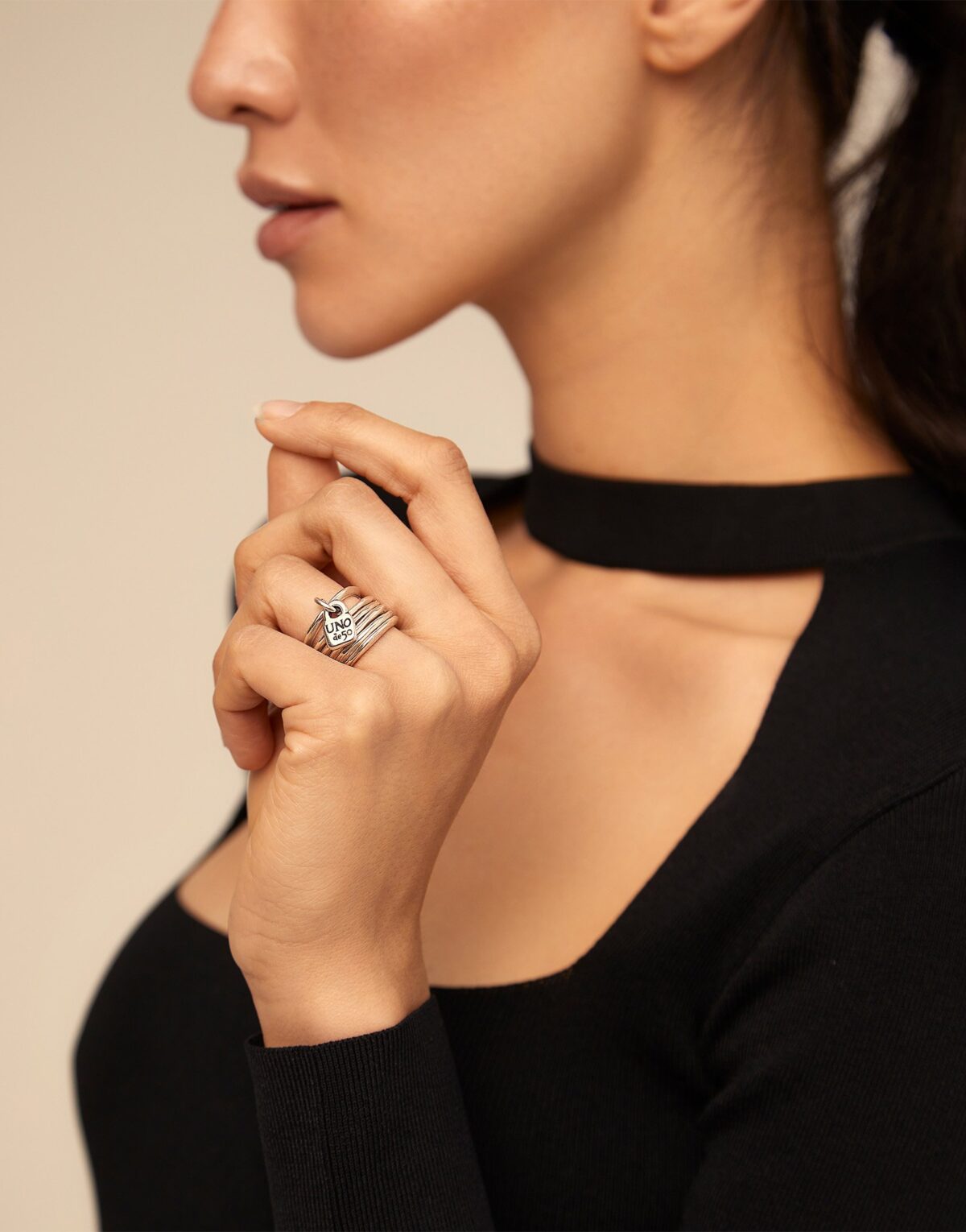 Anello UNODE50 ani0057metxl - immagine 2