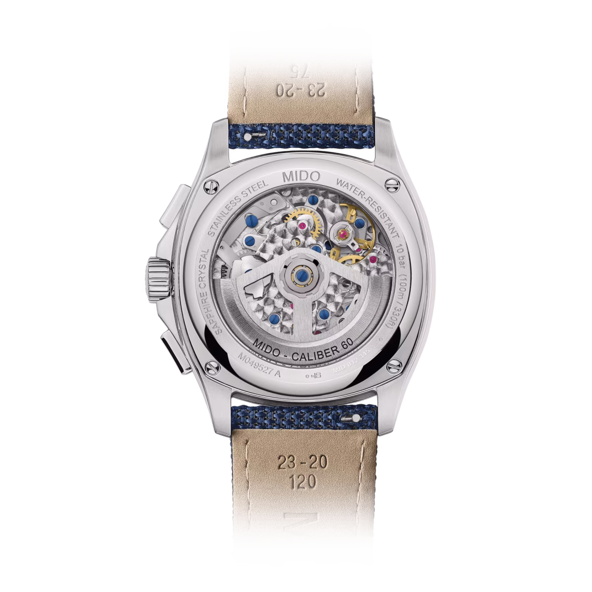 Mido - Orologio Multifort TV Chronograph Blu - immagine 4