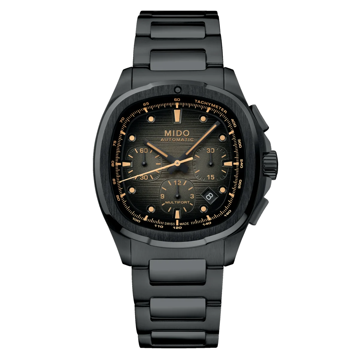 Mido - Orologio Multifort TV Chronograph PVD Nero - immagine 1