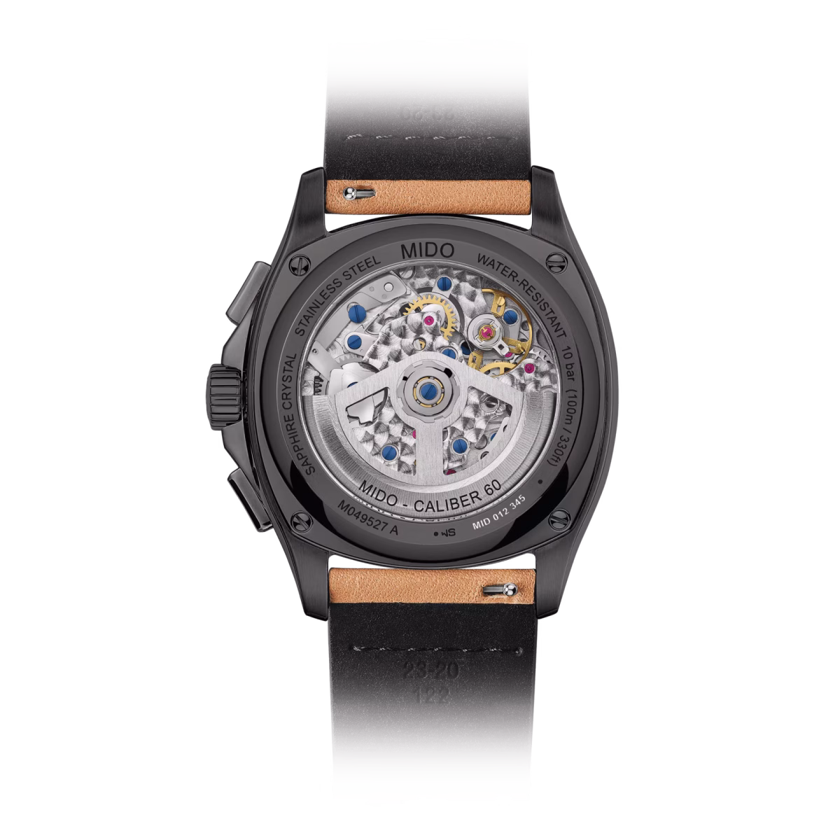 Mido - Orologio Multifort TV Chronograph PVD Nero - immagine 4