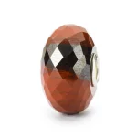 Trollbeads - Calcedonio rosso con Ematite