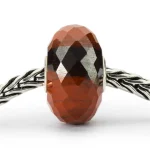 Trollbeads - Calcedonio rosso con Ematite - immagine 3