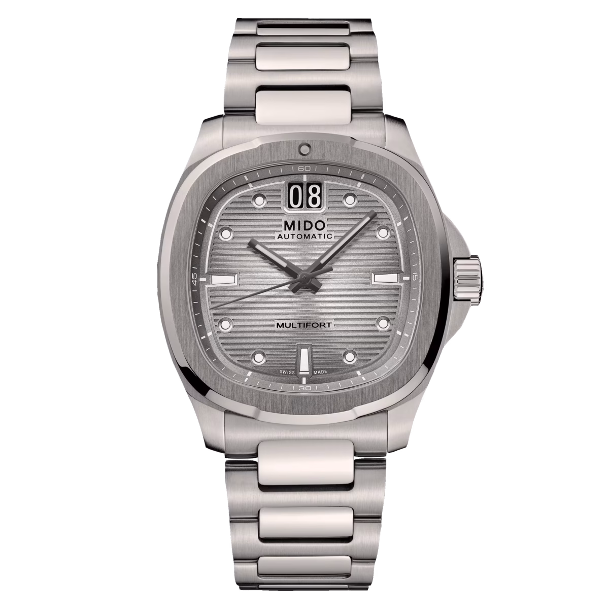 Mido - Orologio Multifort TV Big Date Titanio - immagine 1