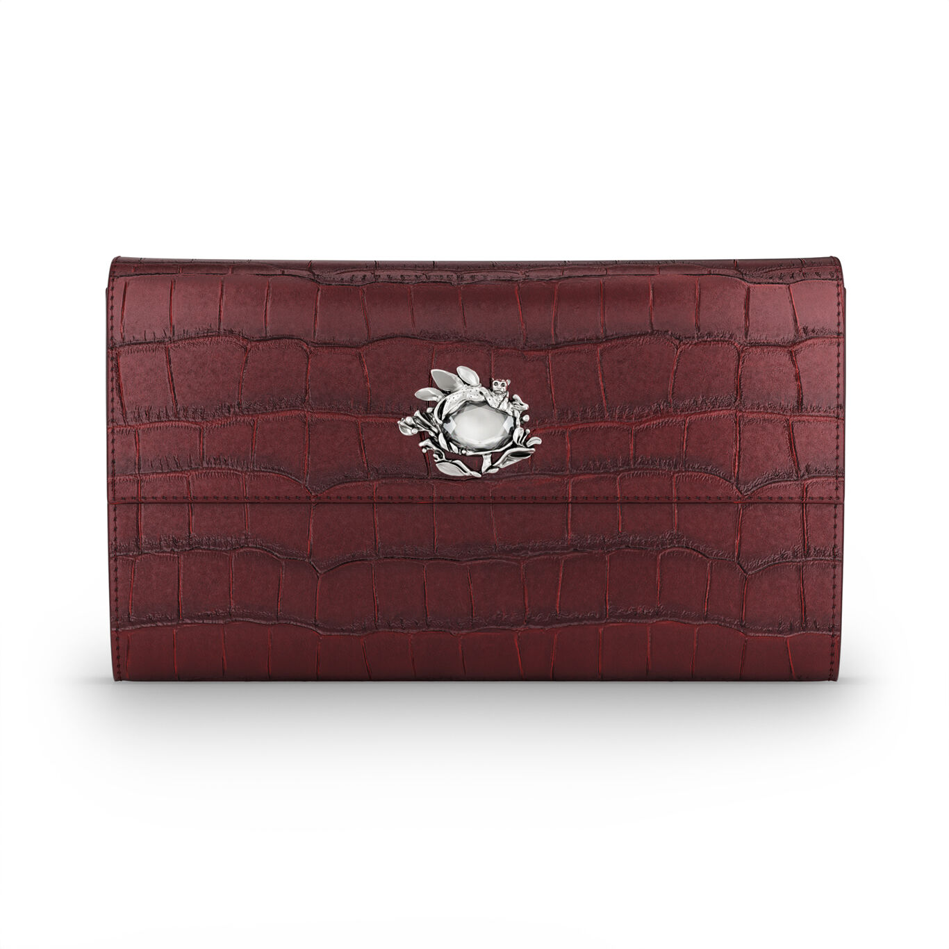 6L0026C02L03000_B_01 Giovanni Raspini - Portafoglio Continental Jungle Pelle Croco - immagine 1
