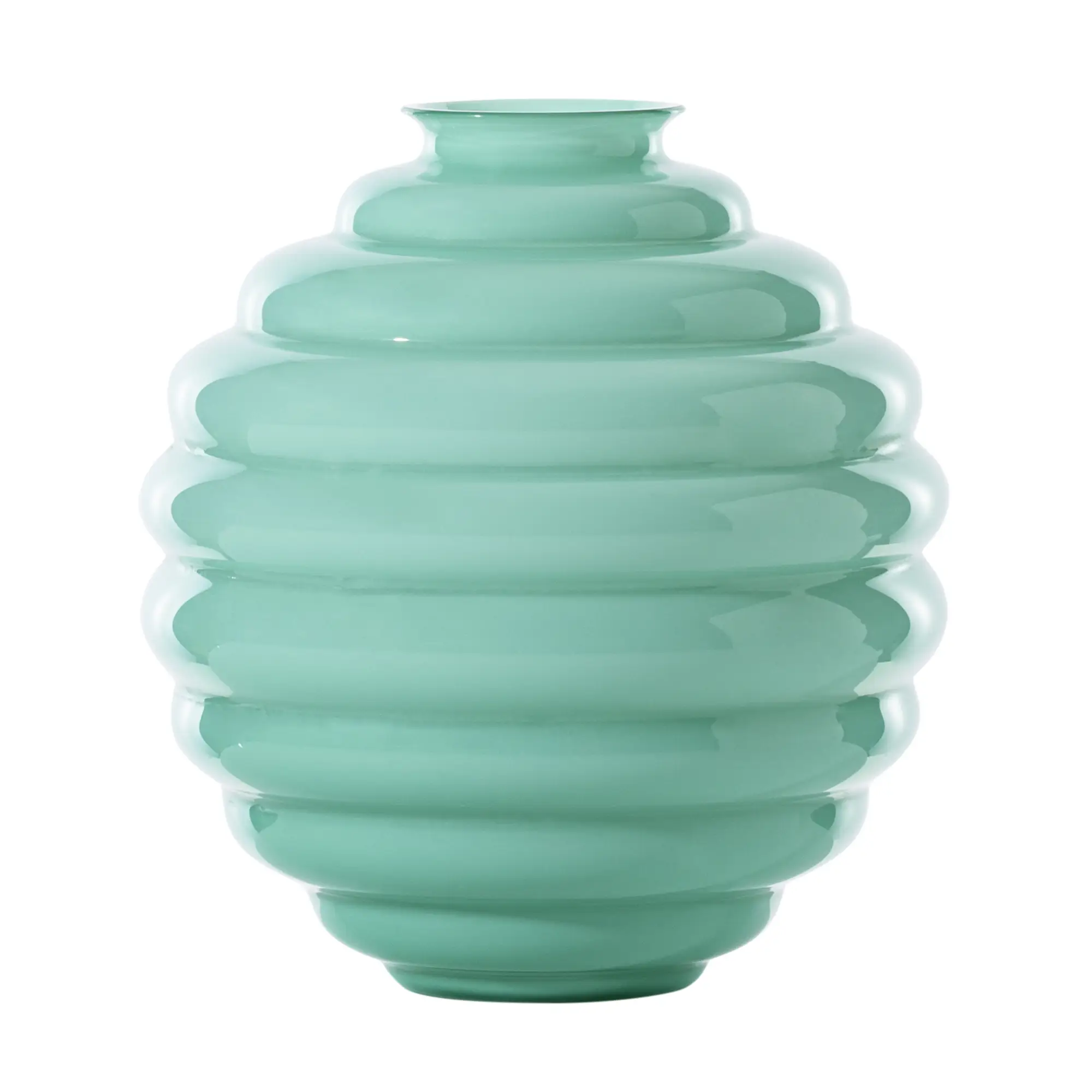 fo370707000o0a52_c_2_1 Venini - Vaso Deco Small Verde Menta - immagine 1