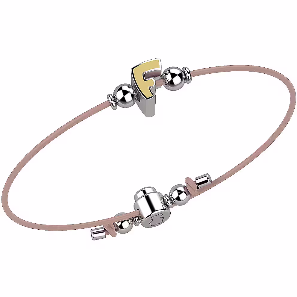 bracciale-bambino-gioiello-nanan-bijou-lettera-f-nan0011f_393233 Nanan - Bracciale Bambino NAN0011F - immagine 1
