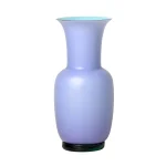 Venini - Vaso Opalino Medium Lilla Menta