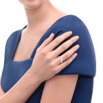 Recarlo - Anello solitario Anniversary Halo - immagine 3