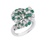 Valentina Callegher - Anello Ventaglio Smeraldi e Diamanti 12144*SSM